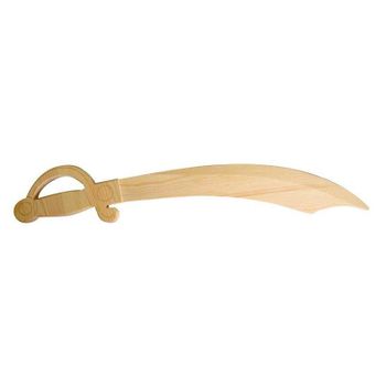 Espada De Pirata De Madera 55 Cm