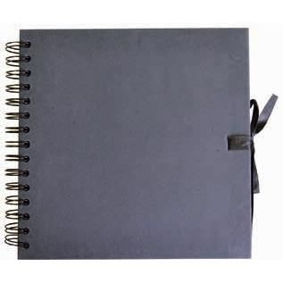 Álbum Kraft Scrapbooking Negro 30cm