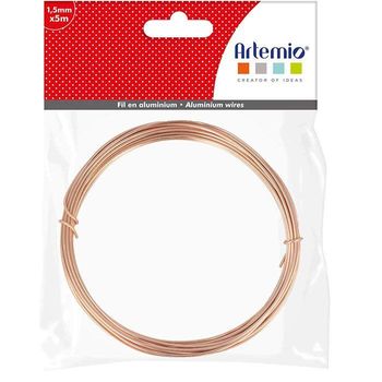 Alambre De Aluminio De 5 M X 1,5 Mm - Cobre