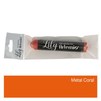 Lápiz De Pintura Al Óleo Lily - Coral Metal