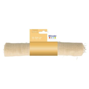 Rollo De Arpillera Beige 30 X 100 Cm