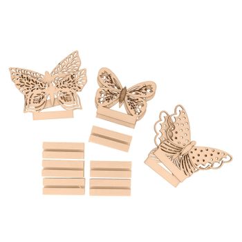 Tarjetas De Madera De Mariposa