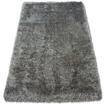 Alfombra Love Shaggy Modelo 93600 Gris Pardo 80x150 Cm