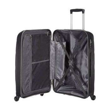 American Tourister Mala De Viagem / Trolley Grande 75cm 4 Rodas Bon Air Preta