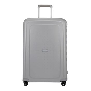 Samsonite Mala/trolley De Viagem Grande 75cm 4 Rodas Spinner S´cure Prata