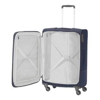 Samsonite Mala/trolley Grande 78cm 4 Rodas Spinner Expansível Base Boost Azul Marinho