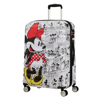 Maleta Mediana American Tourister Wavebreaker Disney Spin.67/24 Disney Rígida, 64 L, Minnie Comics White