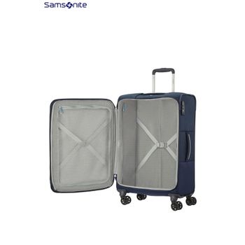 Samsonite Mala De Viagem / Trolley Médio 66cm 4r Exp. Popsoda Azul Escuro