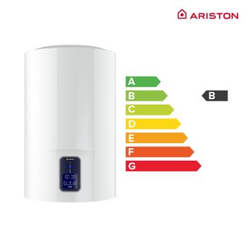 Termo Eléctrico, Ariston, Lydos Eco Blu 80 Litros, Vertical, Clase Energetica B