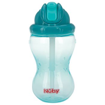 Nuby Botella-vaso Flip-it Aqua. 360 Ml.12m+