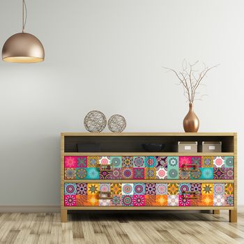 12 Vinilos De Espejo Hexágonos - 20x17cm - Adhesivo De Pared -  Revestimiento Sticker Mural Decorativo con Ofertas en Carrefour