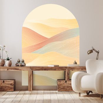 Papel Pintado Prepegado - Arco Del Atardecer Del Desierto Gigante - Adhesivo Pared - Sticker Revestimiento - Xl-h170xl120cm