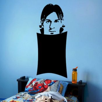 Vinilo Pizarra Lionel Messi - Adhesivo De Pared - Revestimiento Sticker Mural Decorativo - 200x85cm