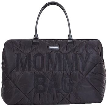 Mommy Bag Acolchado Negro