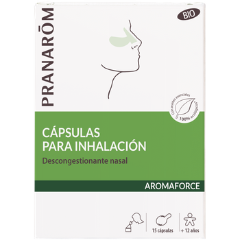 Pranarom Aromaforce Cápsulas Para Inhalación 15 Cápsulas