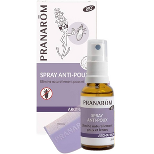 Pranarom Aromapar+ Spray Antipiojos 30 Ml + Lendrera