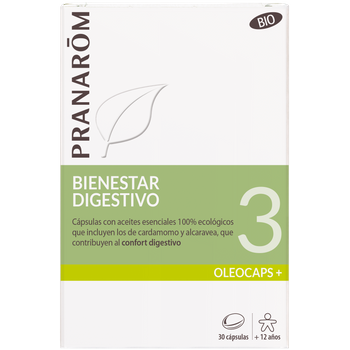 Pranarom Oleocaps+ 3 Digestión 30 Cápsulas