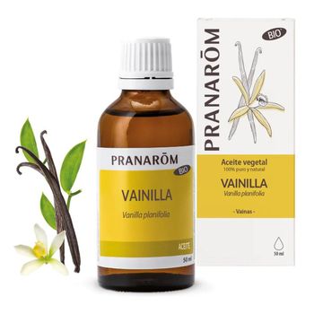 Aceite Vegetal Vainilla Bio, Pranarôm 50 Ml