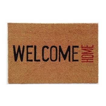 Felpudo "welcome Home" 40x60 Cm - L 60  X A 40  X H 1.5  Cm