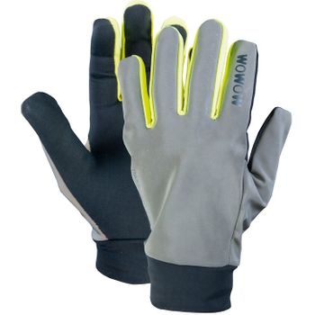 Wowow Guantes 2.0 Con Reflectante Gris/amarillo