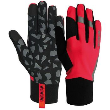 Wowow Guantes Largos Early Fog Fluo Rojo