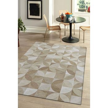 Alfombra - Colección Rondo Beneffito - Diamond - Alfombra - Beige - 80x150cm