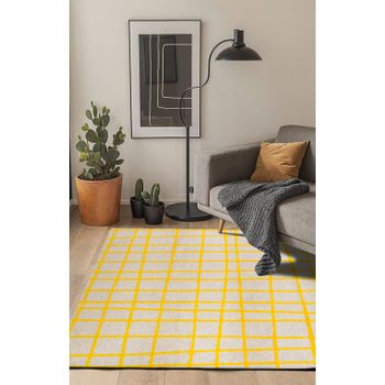 Alfombra - Colección Caro Beneffito - Amarillo Brillante - Alfombra - Amarillo - 170x240cm