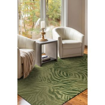 Alfombra - Colección Zebra Beneffito - Imperial Jade - Alfombra - Verde - 80x150cm