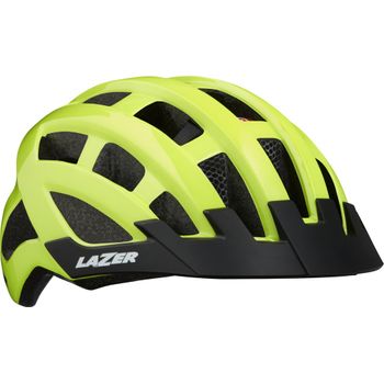 Lazer Casco Compact Dlx Flash Yellow Uni + Net + Led