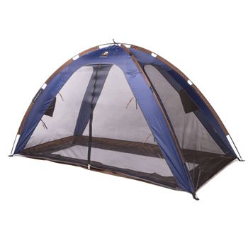 425421  Mosquito Bed Tent 200x90x110 Cm Blue Deryan
