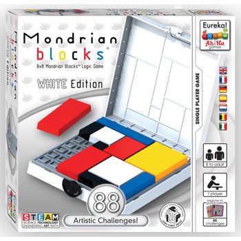 Ah!ha Mondrian Blocks Edición Blanca