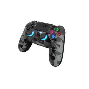 Dragonshock Mizar Camuflaje, Gris Bluetooth Gamepad Analógico/digital Playstation 4