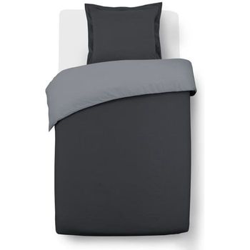 Vision Funda Nórdica Bicolor 100% Algodón - 1 Funda Nórdica 220 X 240 Cm +  2 Fundas De Almohada 65 X 65 Cm - Gris Topo Y Blanco con Ofertas en  Carrefour