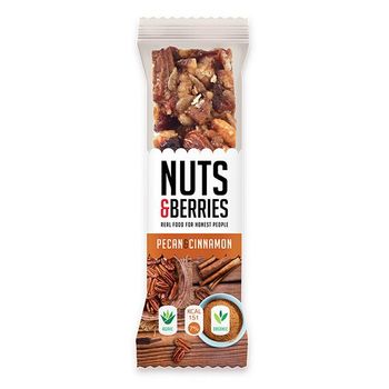 Barrita Nueces Y Canela Nuts&berries 30gr