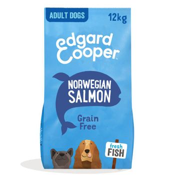 Edgard & Cooper Grain-free Adult Salmón Fresco Pienso Para Perros Adultos Hipoalergénico Y Sin Cereales 12kg