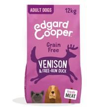 Edgard & Cooper Grain-free Adult Carne De Venado Y Pato Pienso Para Perros Adultos Hipoalergénico Y Sin Cereales 12kg