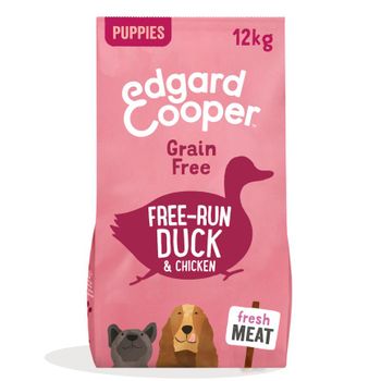 Edgard & Cooper Grain-free Puppy Pato Y Pollo Frescos Pienso Para Cachorros Hipoalergénico Y Sin Cereales 7kg