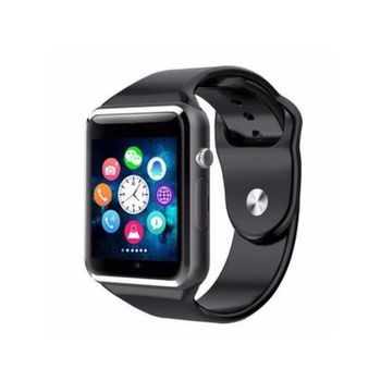 Smartwatch A1, Pantalla Táctil De 1,54", Monitorización Del Sueño, Cámara, Correo Electrónico, Notificaciones De Llamadas/mensajes/redes Sociales, Compatible Con Android - Negro