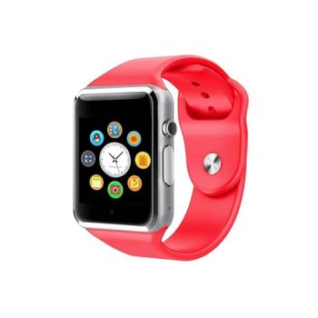 Smartwatch A1, Pantalla Táctil De 1,54", Monitorización Del Sueño, Cámara, Correo Electrónico, Notificaciones De Llamadas/mensajes/redes Sociales, Compatible Con Android - Rojo