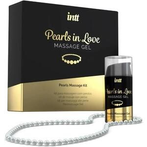 Intt Pearls In Love Gel De Masaje Con Collar De Perlas