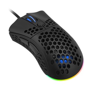 Ratón Gaming 1life Gm:splinter Rgb 6400 Dpi Negro