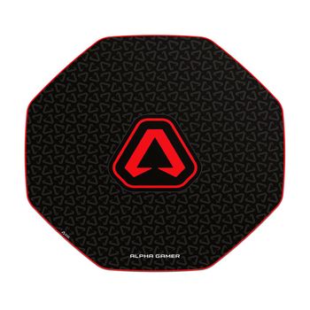 Alfombrilla Para Silla Alpha Gamer Octan Icon Negro/rojo