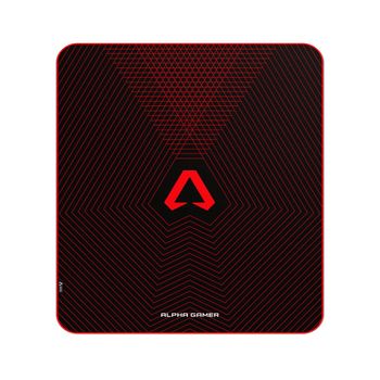 Alfombrilla Para Silla Alpha Gamer Kadran Grid Negro/rojo