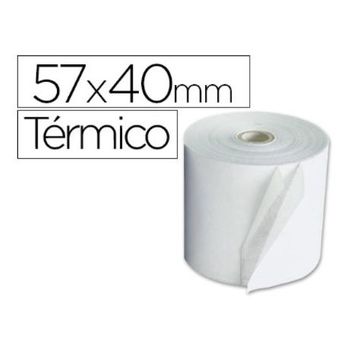 Rollo Termico 57x40x11mm 58 Grs (pack De 10)