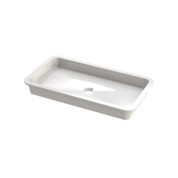 Valadares 78868002c Toledo Lavabo Bajo Encimera 60 Cm Blanco Brillo