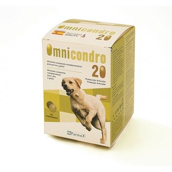 Hifarmax Omnicondro 20, Condroprotector Para Perros - 60 Comprimidos