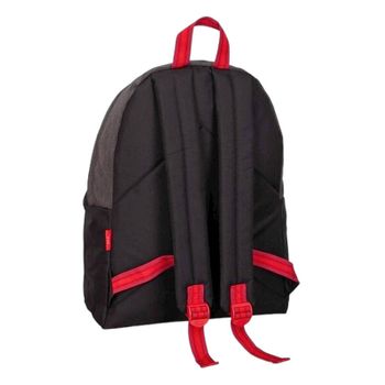 Mochila Escolar 43cm Benfica 76411 Preta