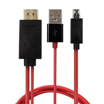 Cable Mhl Micro Usb A Hdmi Hdtv Adaptador Para Lg Optimus 4x Hd 3d Max  Prada Usb con Ofertas en Carrefour