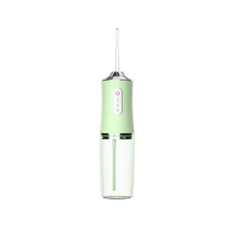 Irrigador Dental Portátil, Con 3 Niveles,  Capacidad: 300ml - Verde