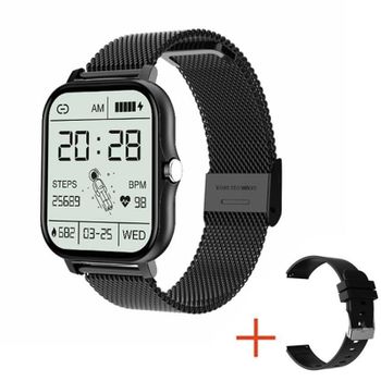 Smartwatch Y13, 1.69'' Tft Hd, Bluetooth 5.0, Notificaciones: Llamadas, Sms, Redes Sociales, Modo Multideporte, Monitor De Sueño - Negro